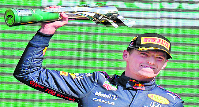 Max Verstappen at mexico grand prix
