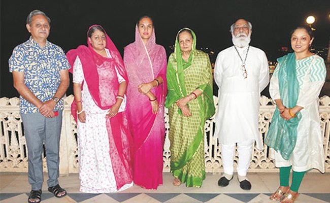 Padmaja Kumari Parmar Family