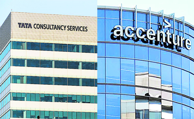TCS and Accenture