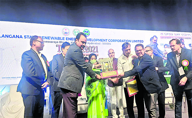 Telangana State energy conservation award