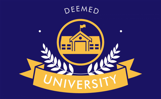 deemed universities