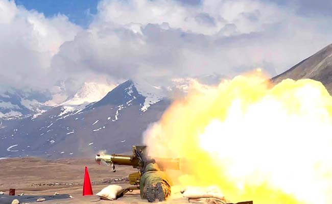 Indian Army conducts Anti Tank Guided Missile field firing test at Teesta Range 