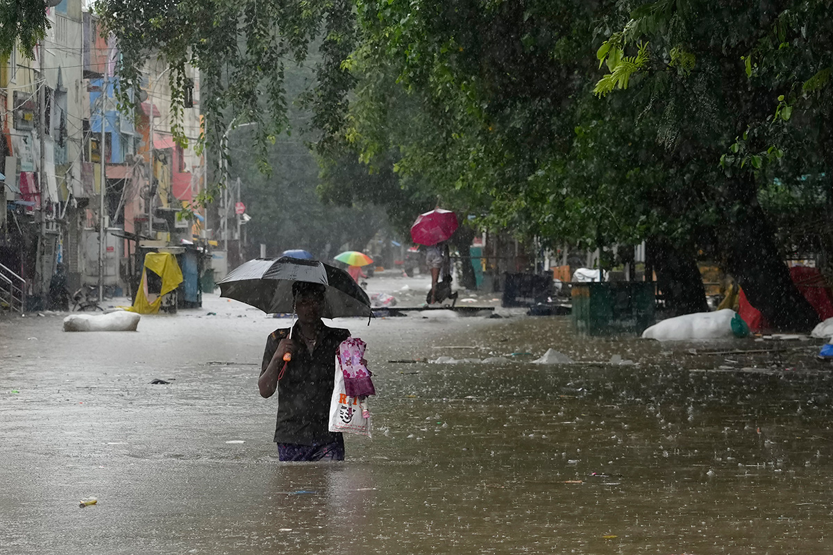 heavy rain due to schools holidays