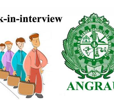 Walk-in in ANGRAU for Agricultural Drone Pilot Position  ANGRAU Recruitment Notification for Agricultural Drone Pilot  Eligibility Criteria for Agricultural Drone Pilot Position at ANGRAU Job Details for Agricultural Drone Pilot Role at ANGRAU  