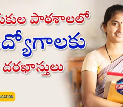 Gurukula schools Teacher Jobs  Vacant teacher posts in Social Welfare Gurukuls of Anantapur district Teacher recruitment demo for Social Welfare Gurukuls in Anantapur  Anantapur Gurukula teacher recruitment demo details  