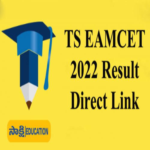 TS EAMCET 2022 Result Direct Link Check College Predictor Sakshi