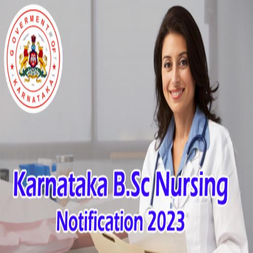 karnataka nursing govt jobs 2023 notification