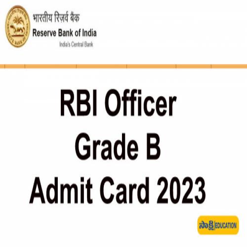 RBI Officer Grade B Admit Card 2023 Out; Check How To Download | Sakshi ...