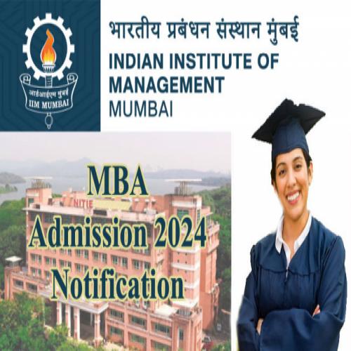 IIM Mumbai MBA Admission 2024 Notification | Sakshi Education