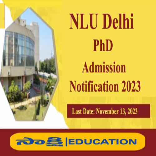 phd in nlu delhi