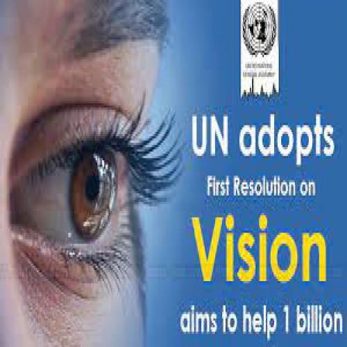 Un Adopts First Ever Resolution On Vision Sakshi Education