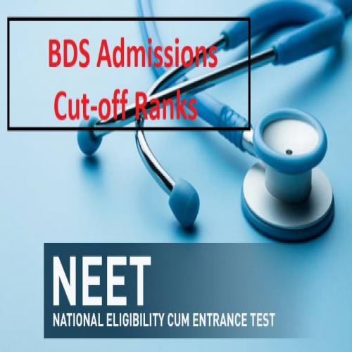 NEET BDS Cut-off Ranks 2021-22 In AP Dental Colleges Under Convenor ...