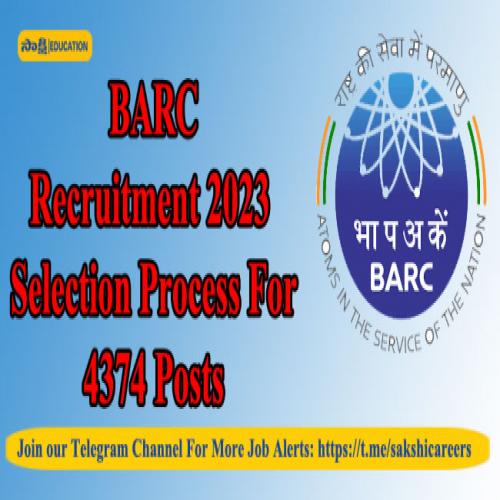 BARC Direct Recruitment & Stipendiary Trainee Selection Process