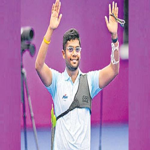 Dhiraj secures berth for Paris Olympics | Sakshi Education