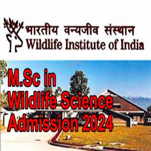 phd in wildlife science in india