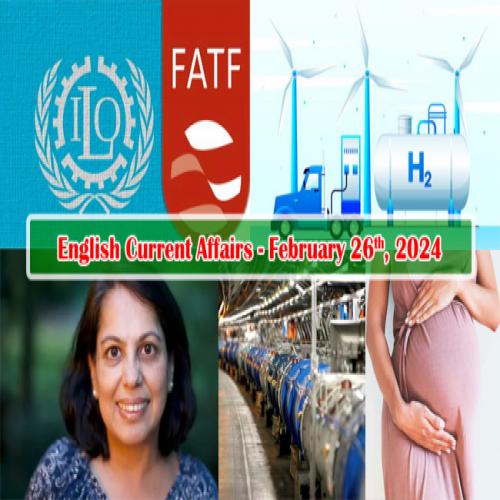 26th February, 2024 Current Affairs | Sakshi Education