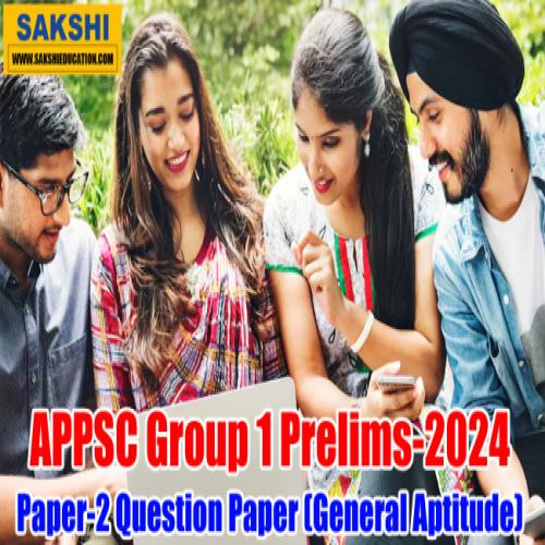 APPSC Group 1 Prelims2024 Paper2 Question Paper with Official Key