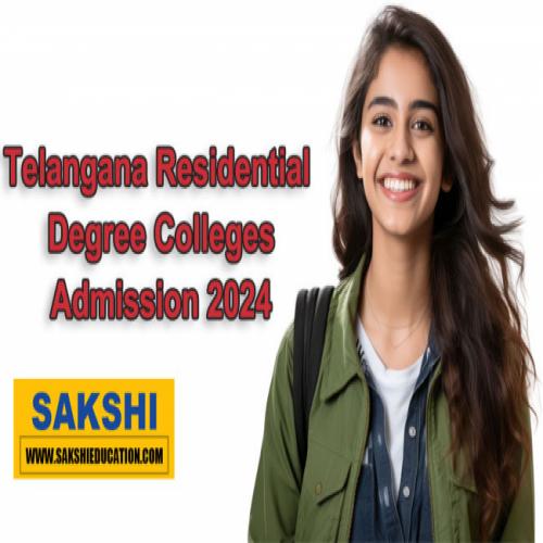 Admission in Telangana Residential Degree Colleges TGRDC CET Sakshi