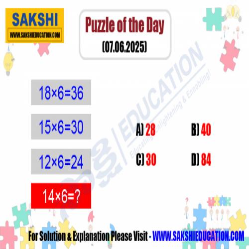 Puzzle of the Day  missing number puzzles  maths quiz number puzzles