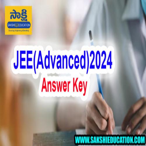 JEE(Advanced) 2024 Paper 1 Question Paper With Key Sakshi Education