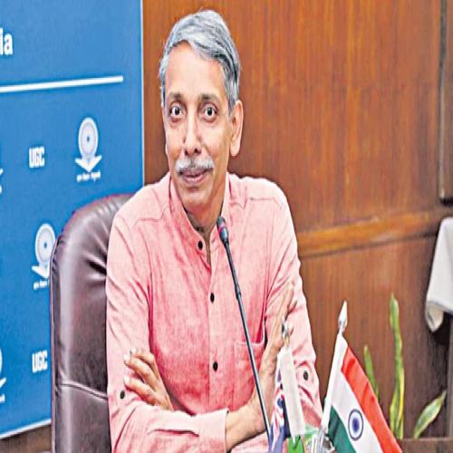 UGC Chairman: 'అలాంటి వాళ్లు పీహెచ్‌డీ చేయకండి'.. ‌యూజీసీ ఛైర్మన్‌  జగదీశ్‌కుమార్‌ | Sakshi Education