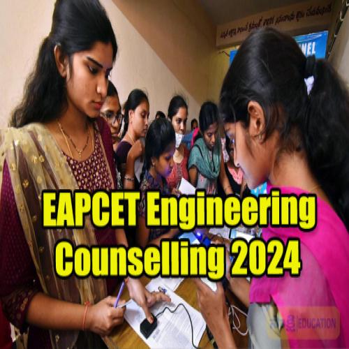 TG EAPCET 2024 Counselling 10500 Engineering Unreserved Seats