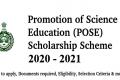 POSE Scholarship Scheme 