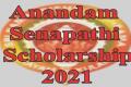 Anandam Senapathi Scholarship MBBS 