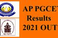 AP PGCET Results out