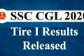 SSC CGL Tier I Result out