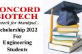 Concord Biotech Limited Engineering Scholarship
