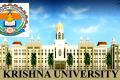 Krishna University MPhil Pre PhD Time Table