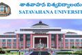 Satavahana University PG Fee Notification 
