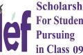 LEF Scholarship For Ninth Class Students