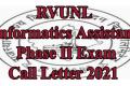 RVUNL Informatics Assistant Phase II Call Letter