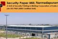 Security Paper Mill Narmadapuram Notification 2022 Welfare Officer