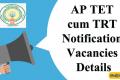AP TET cum TRT Vacancies Details