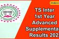 TS Inter 1st Year Advanced Supplementary Results Released 