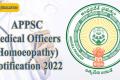 53 Medical Officer Jobs in APPSC