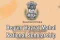 Begum Hazrat Mahal National Scholarship 