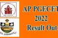AP PGECET 2022 Result Out