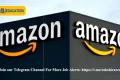Job Opening for Freshers in Amazon