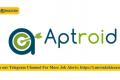 Aptroid Consulting India Limited Recruiting Associate – Technology 
