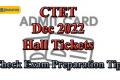CBSE CTET Dec 2022 Hall Tickets
