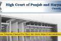 50 Jobs in High Court of Punjab & Haryana