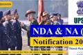 UPSC NDA & NA (I) Notification 2023 out