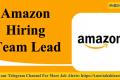 Amazon Hiring Team Lead