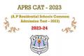 A.P Residential Schools Common Admission Test – 2023