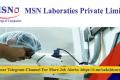 MSN Laboratories Pvt Ltd Hiring Junior Executive Trainee