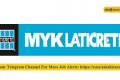 MYK Laticrete Hiring Technical Trainee 
